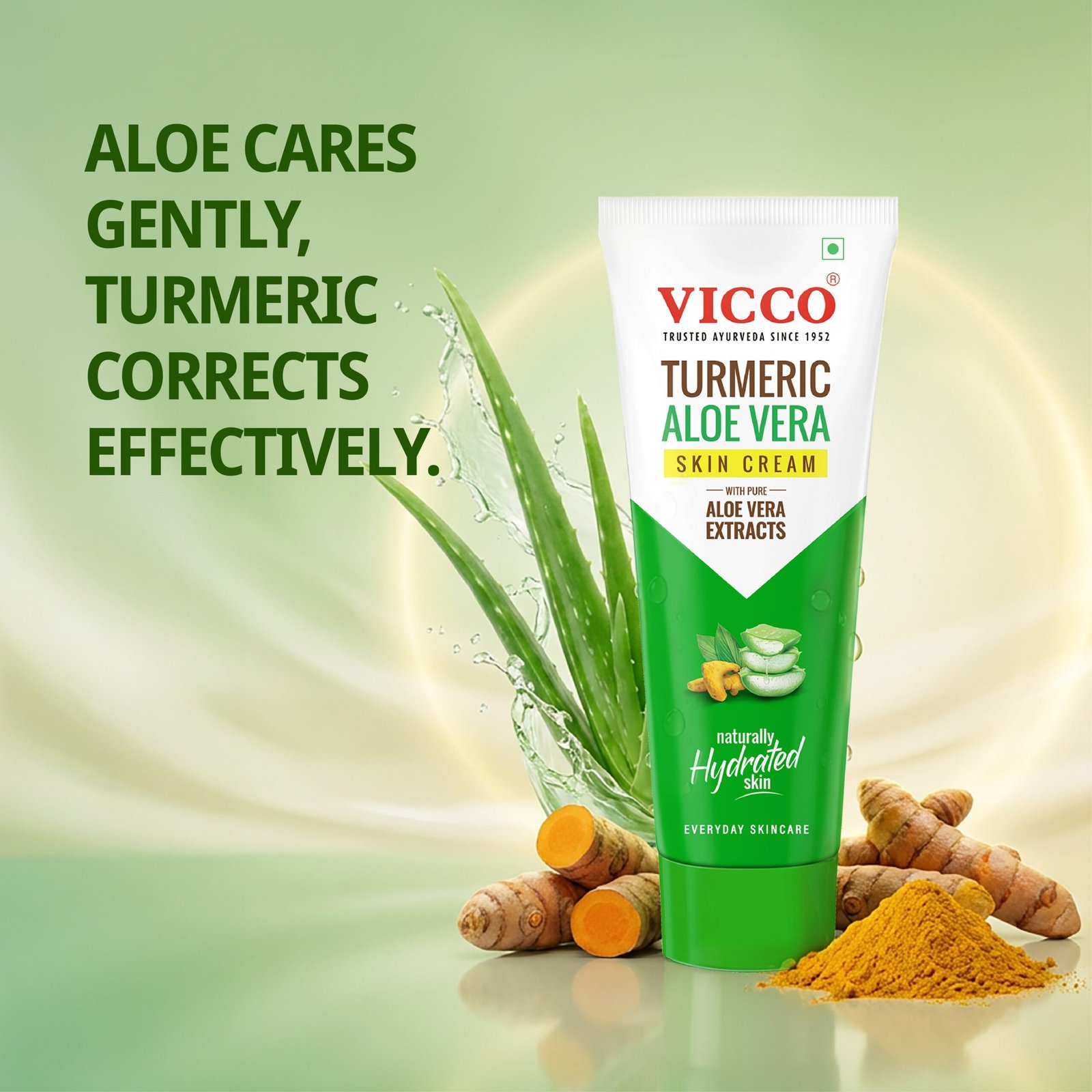 Vicco Zerdeçal Aloe Vera Cilt Kremi