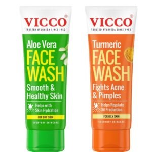 Vicco Zerdeçal ve Aloe Vera Yüz Yıkama (2’li Paket)200gm