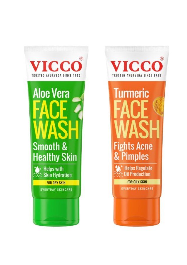 Vicco Zerdeçal ve Aloe Vera Yüz Yıkama (2'li Paket)200gm