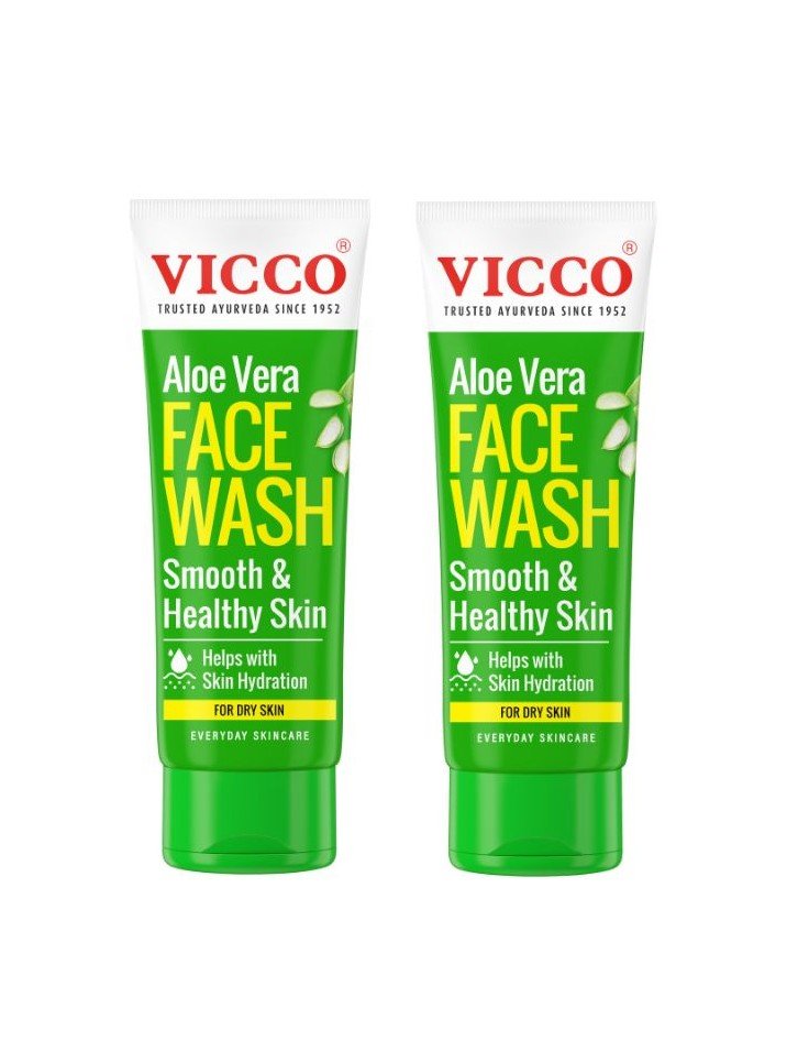 Vicco Aloe vera Yüz Yıkama (2'li Paket) 200gm