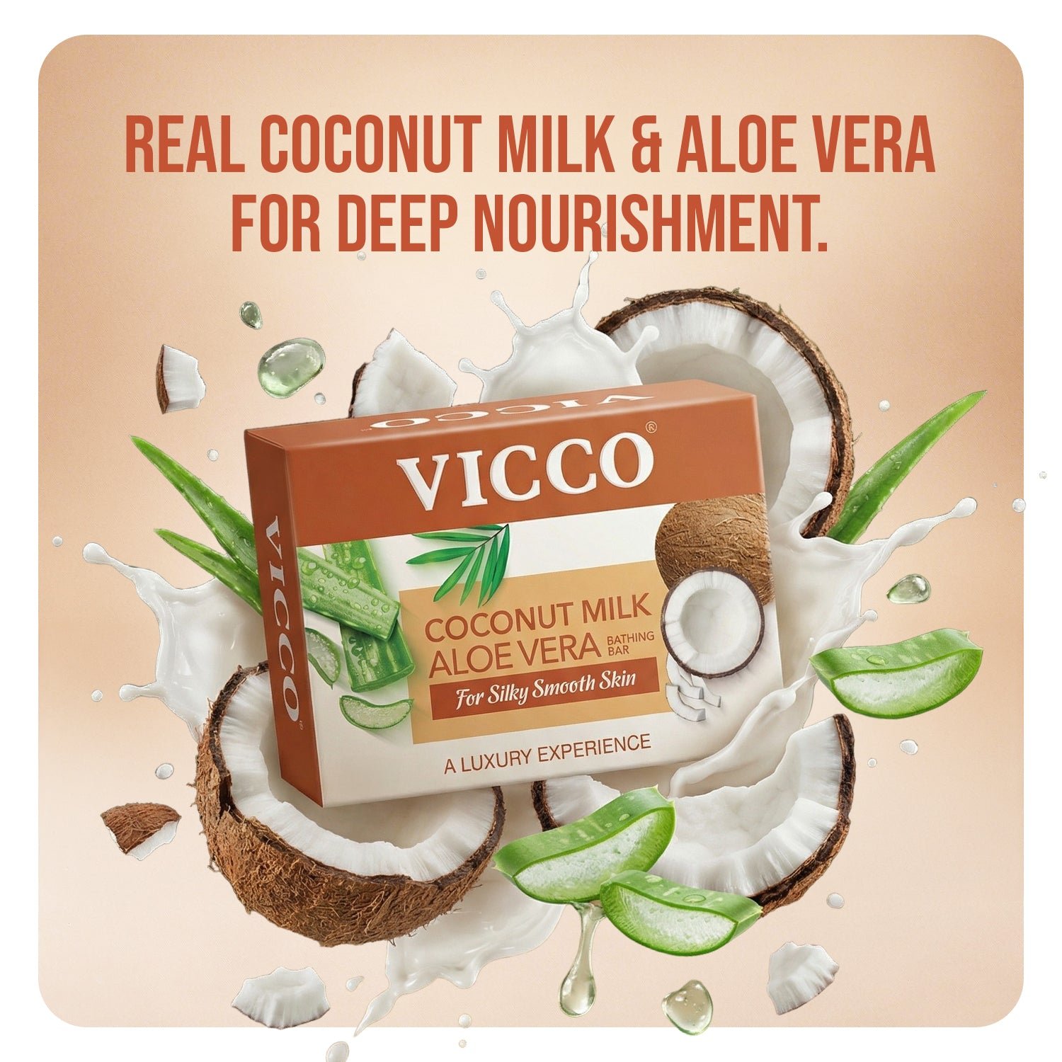 Hindistan Cevizi Sütü Aloevera Banyo Barı