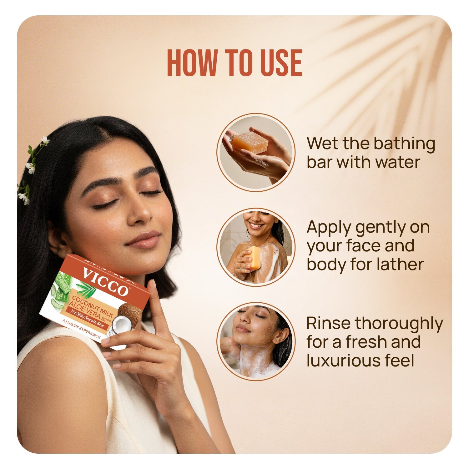 Hindistan Cevizi Sütü Aloevera Banyo Barı