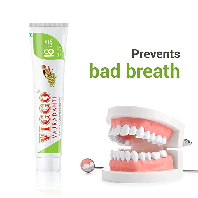 Vicco Vajradanti ezmesi - Normal200g & Saunf Aromalı 200g (4'lü paket)